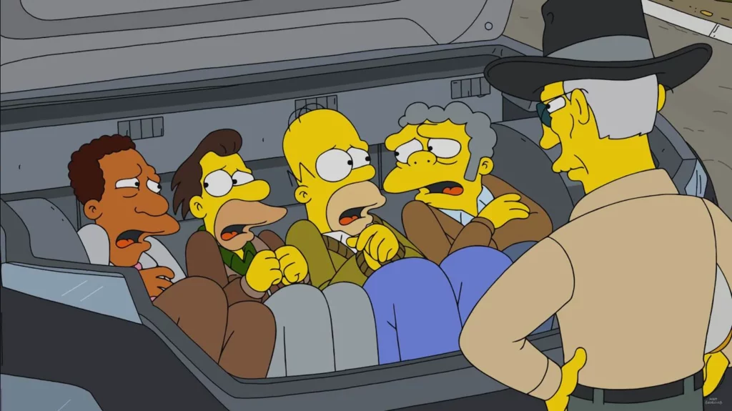 Simpsons Say Goodbye to Larry